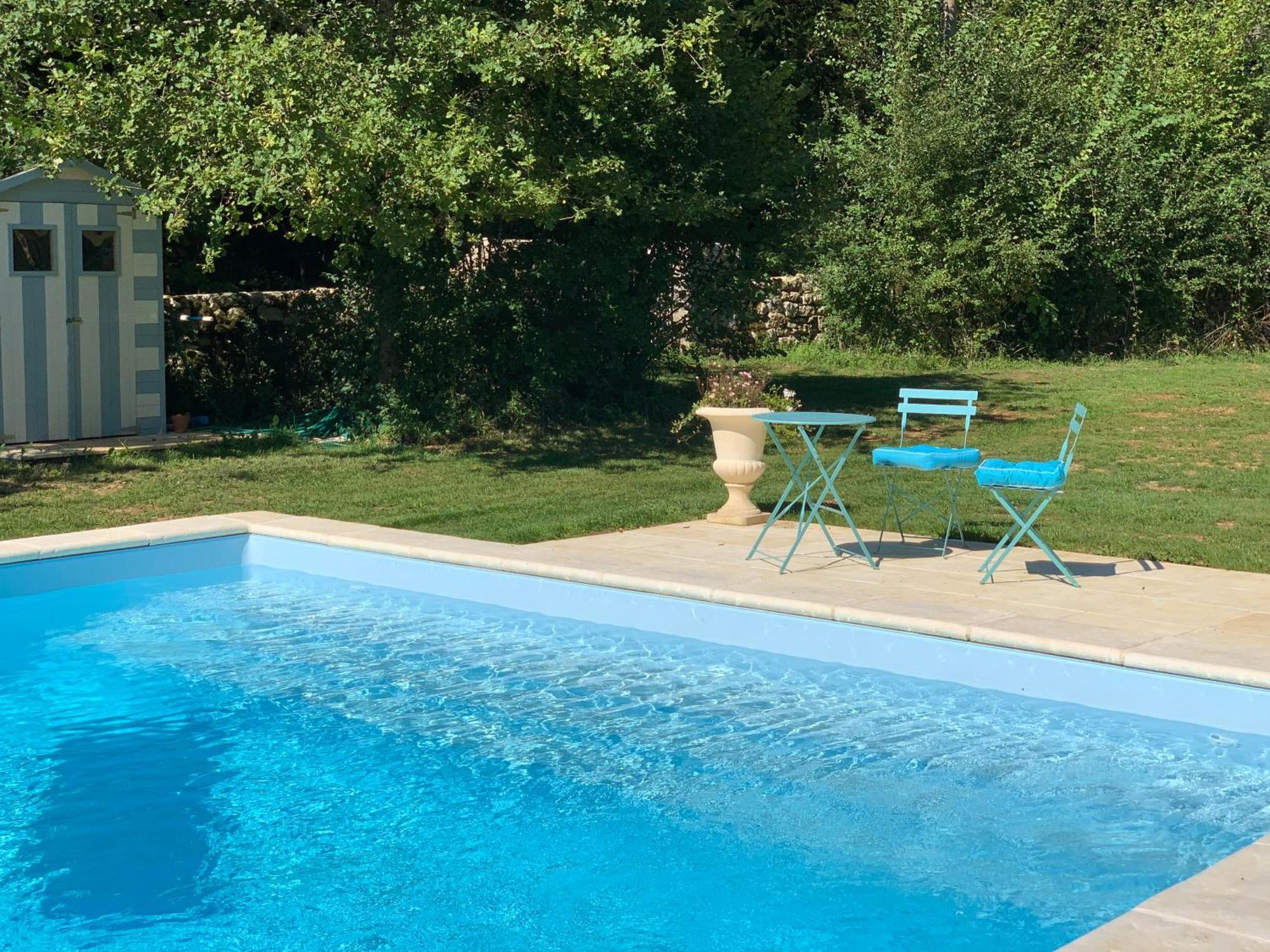 Chateau Mas De Pradie B&B Garden View Room Foissac  Eksteriør bilde